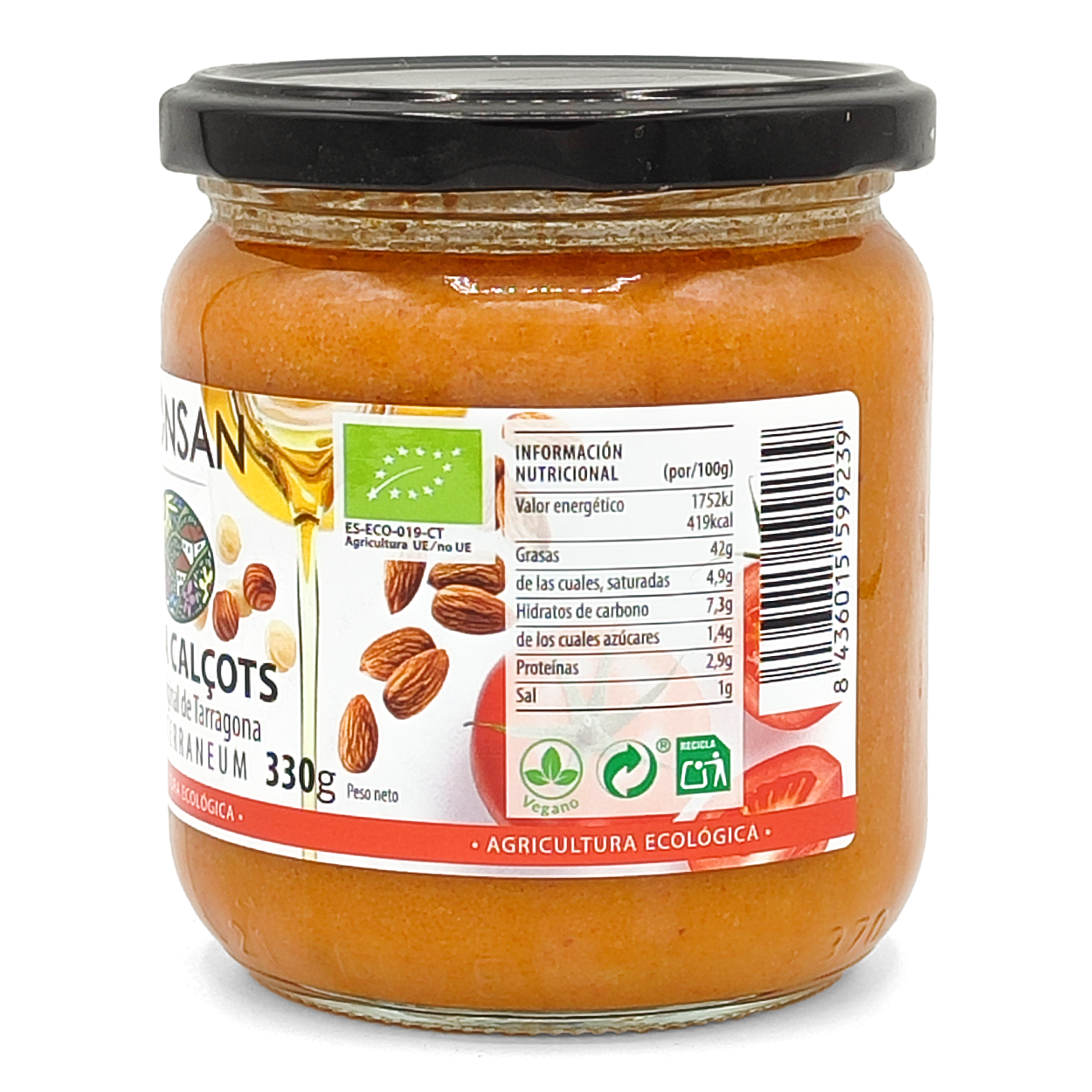 Salsa Calçots Eco Bionsan 330g_2