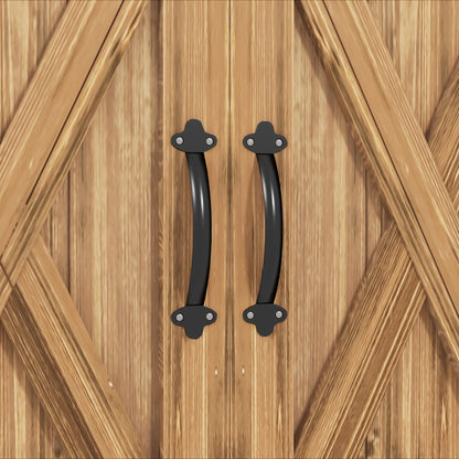 Outsunny Caseta De Jardín De Madera Con 2 Puertas Magnéticas 77x55x72 Cm Marrón_4