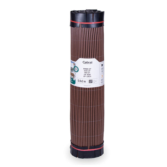 Mimbre Ecológico Lop Madera - Cerramiento Natural 0,9x3 M / Multicolor_0