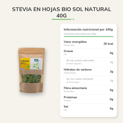 Información nutricional