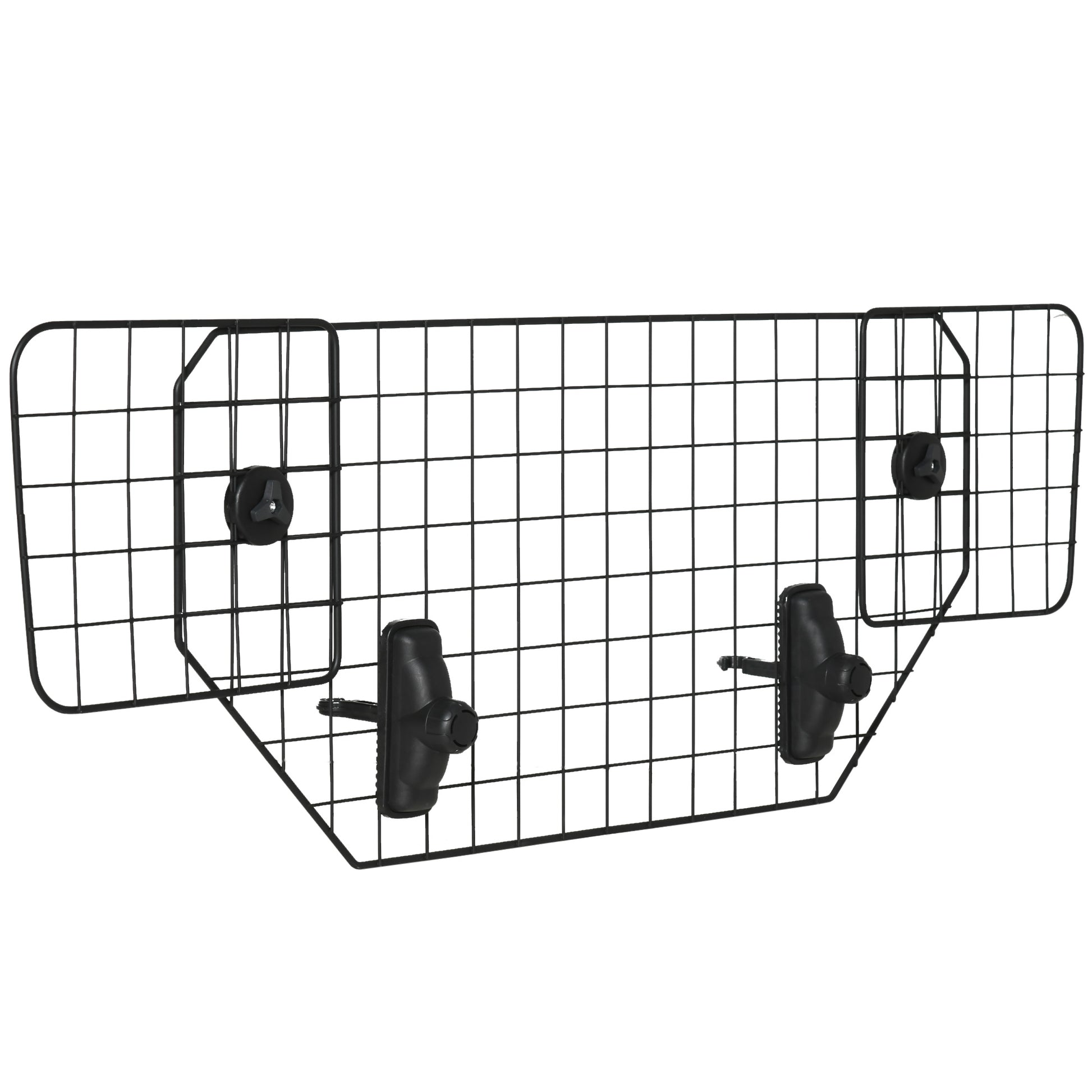 Pawhut Rejilla Seguridad De Coche Para Perros Extensible Universal 90-120x40,5cm_0