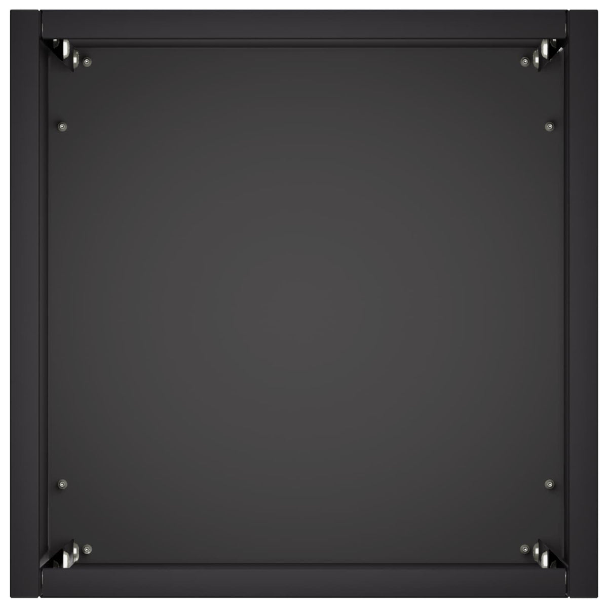 Macetero De Jardín Negro 20 X 20 X 40 Cm Acero Laminado En Frío_3