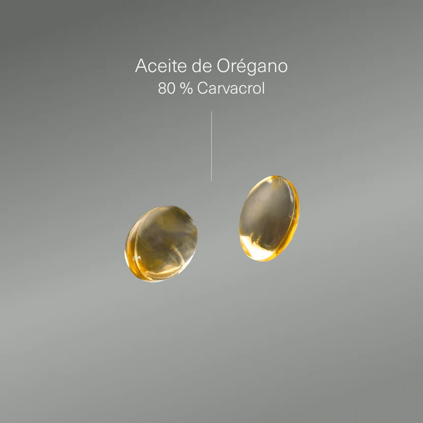 Aceite de Orégano 200 mg, 160 mg de Carvacrol Aldous Bio 200 Perlas