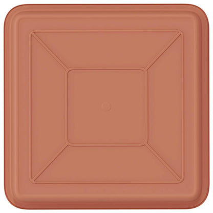 Bandeja Cuadrada Para Flores 24 Pcs Rojo Ladrillo_5