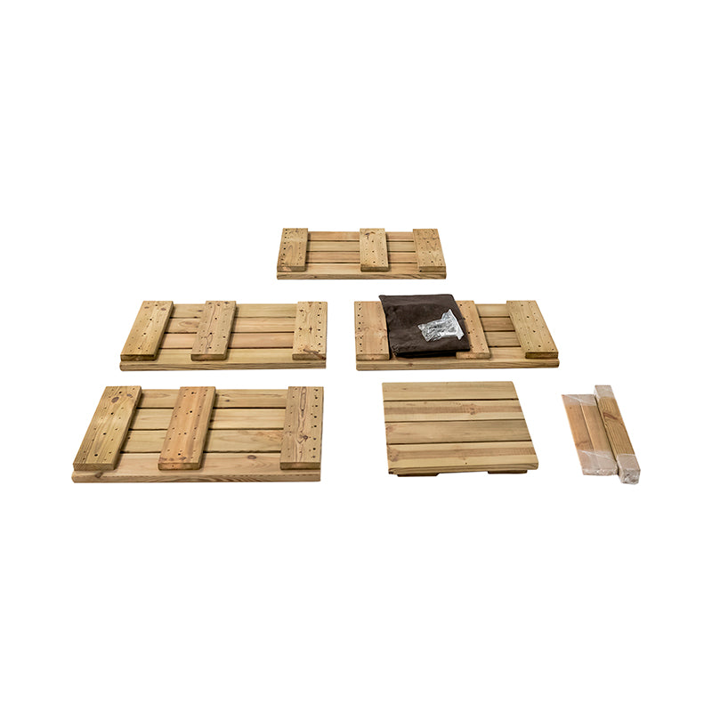 Jardinera De Madera Para Exterior Atrium Hortalia 40x40x60 Cm_3