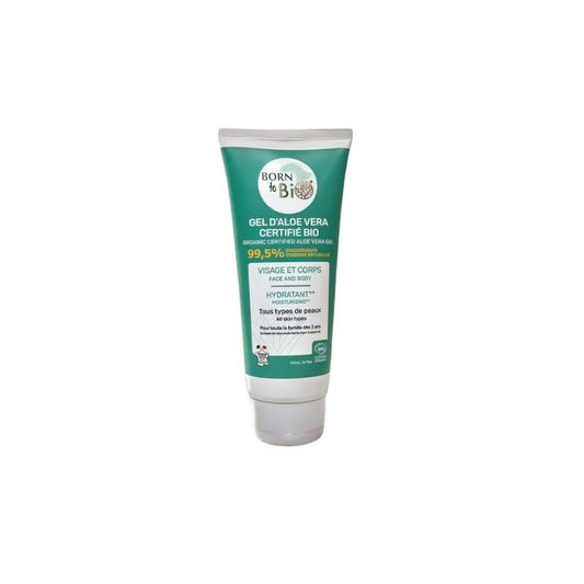 Gel de aloe vera Certificado orgánico Born to Bio 200ml