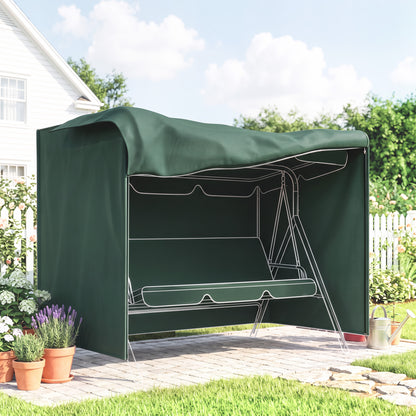 Outsunny Funda Columpios Jardín Con Cremallera Cubierta Muebles De Exterior_1