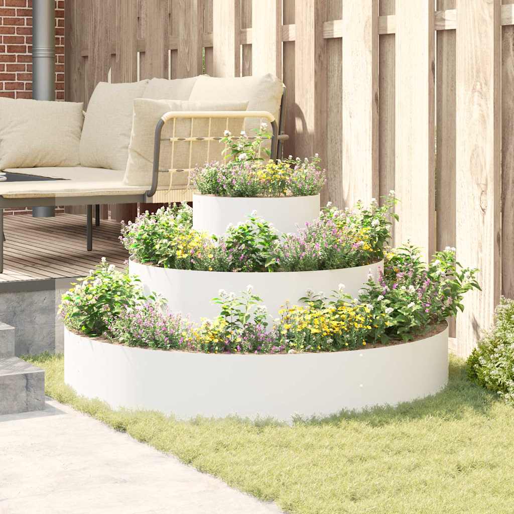 Maceta Para Jardín 120 X 120 X 20 Cm Acero Laminado En Frío_3