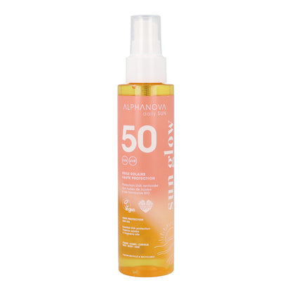Aceite solar daily sun FPS50 Alphanova 125ml