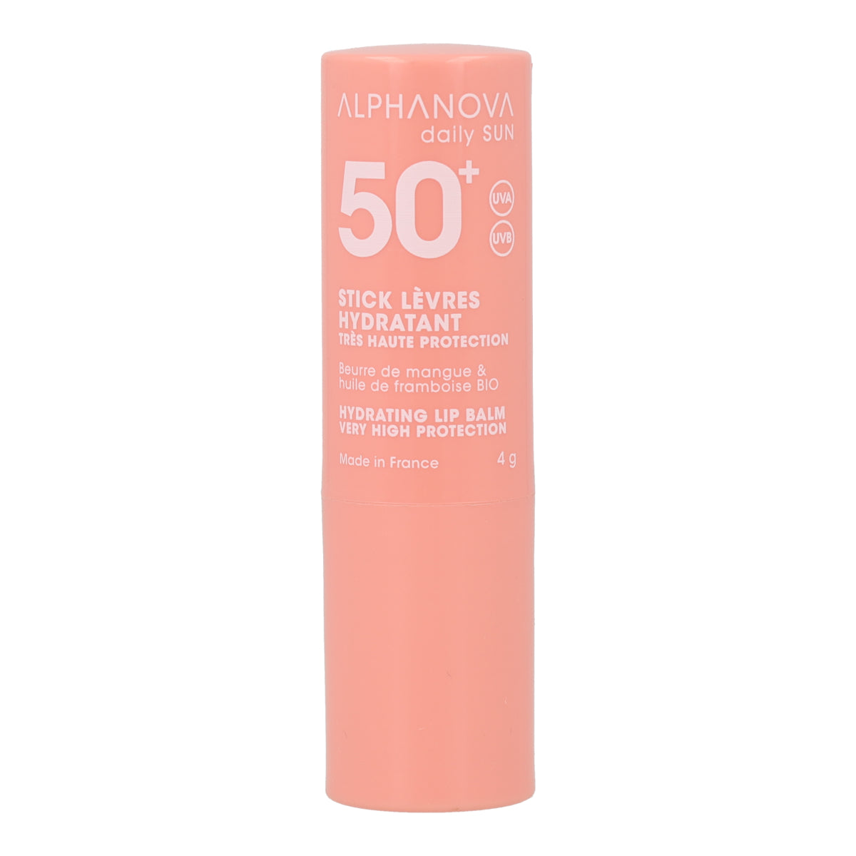 Bálsamo de labios solar daily sun FPS50+Alphanova 4g