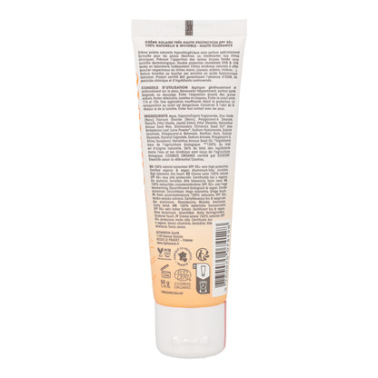 Crema solar FPS50+ sensible bio Alphanova 50 ml