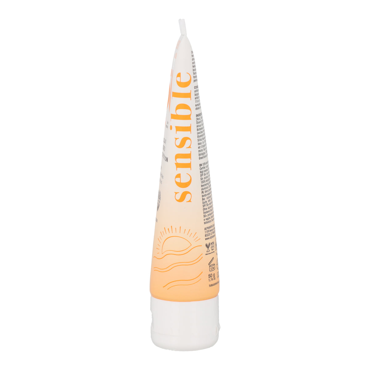 Crema solar FPS50+ sensible bio Alphanova 50 ml