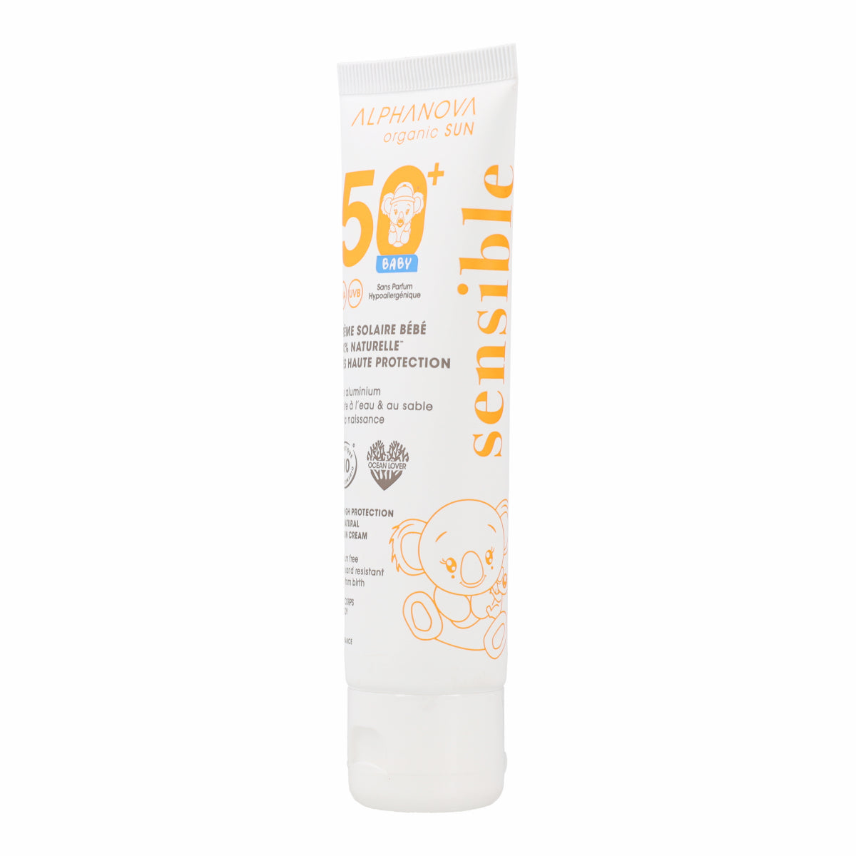 Crema solar bebé bio FPS 50+ Alphanova 50 ml