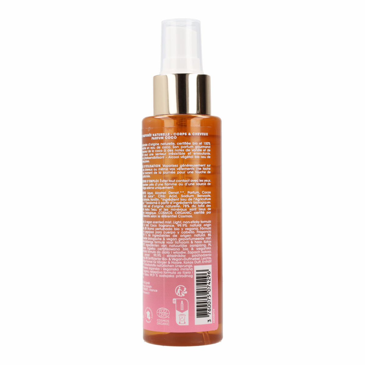 Bruma bebé cabello y cuerpo bio coco Alphanova 100ml