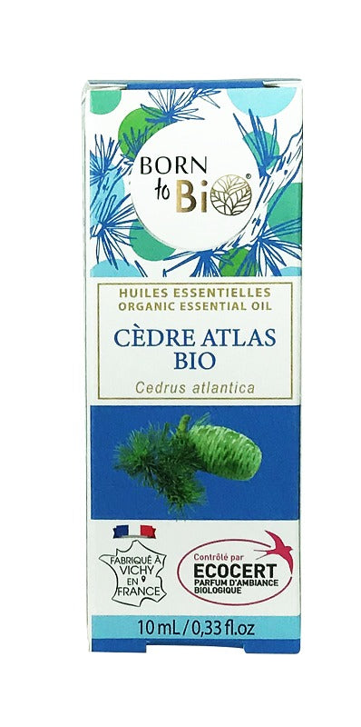 Aceite esencial de cedro del Atlas orgánico Born to Bio 10 ml