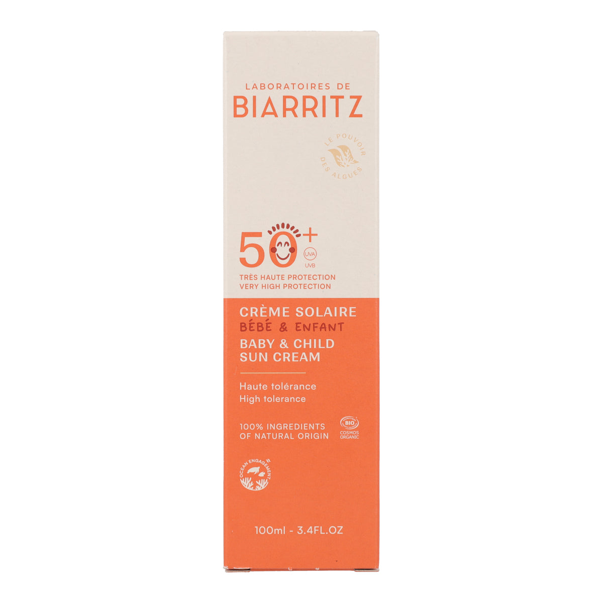 Crema protectora Niños SPF50+ Alga Maris 100 ml
