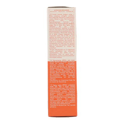 Protector Solar en Spray Cara &amp; Cuerpo SPF 50 Alga Maris 100 ml