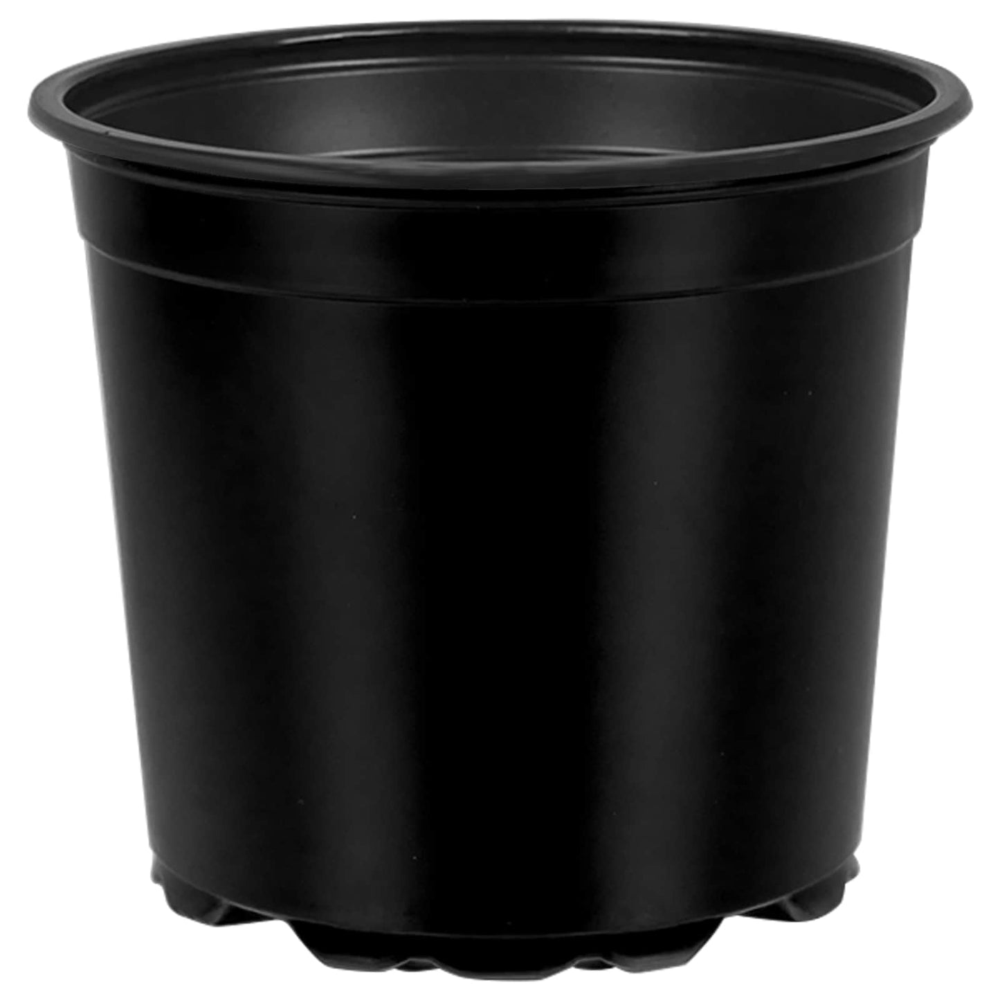 Maceta De Flores 50 Pcs Negro Ø 15 X 13 Cm Plástico_0