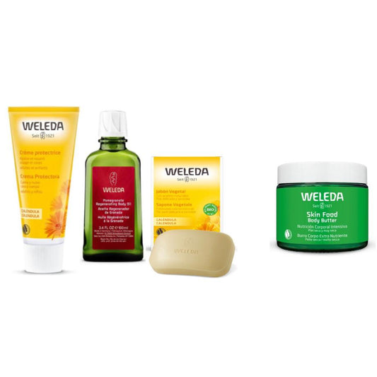 Pack especial Cuidado e Hidratación Total + Regalo Body Butter Weleda