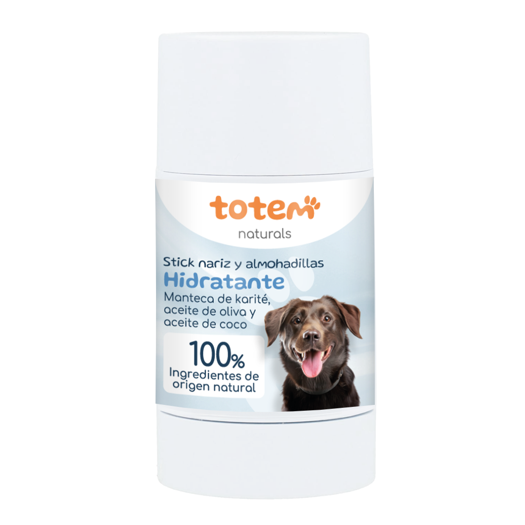 Stick hidratante natural nariz y almohadillas para mascotas Totem Naturals 30 g