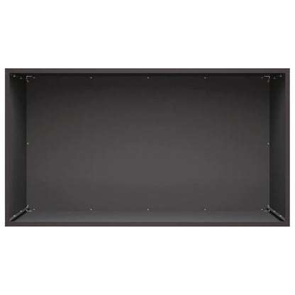 Macetero De Jardín 2 Uds. Negro 80 X 50 X 50 Cm_4
