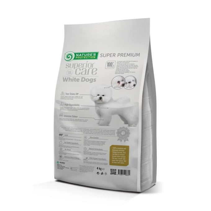 Nature's Protection White Dog Pienso grain free Cordero adulto razas pequeñas 4 Kg