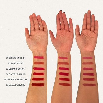 Pintalabios 02 rosa malva 3,5 g NaturaBIO Cosmetics