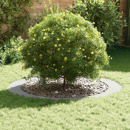 Adecuado Para Anillos De Árbol Plano 5 Uds. Ø90/120 Cm Acero_2