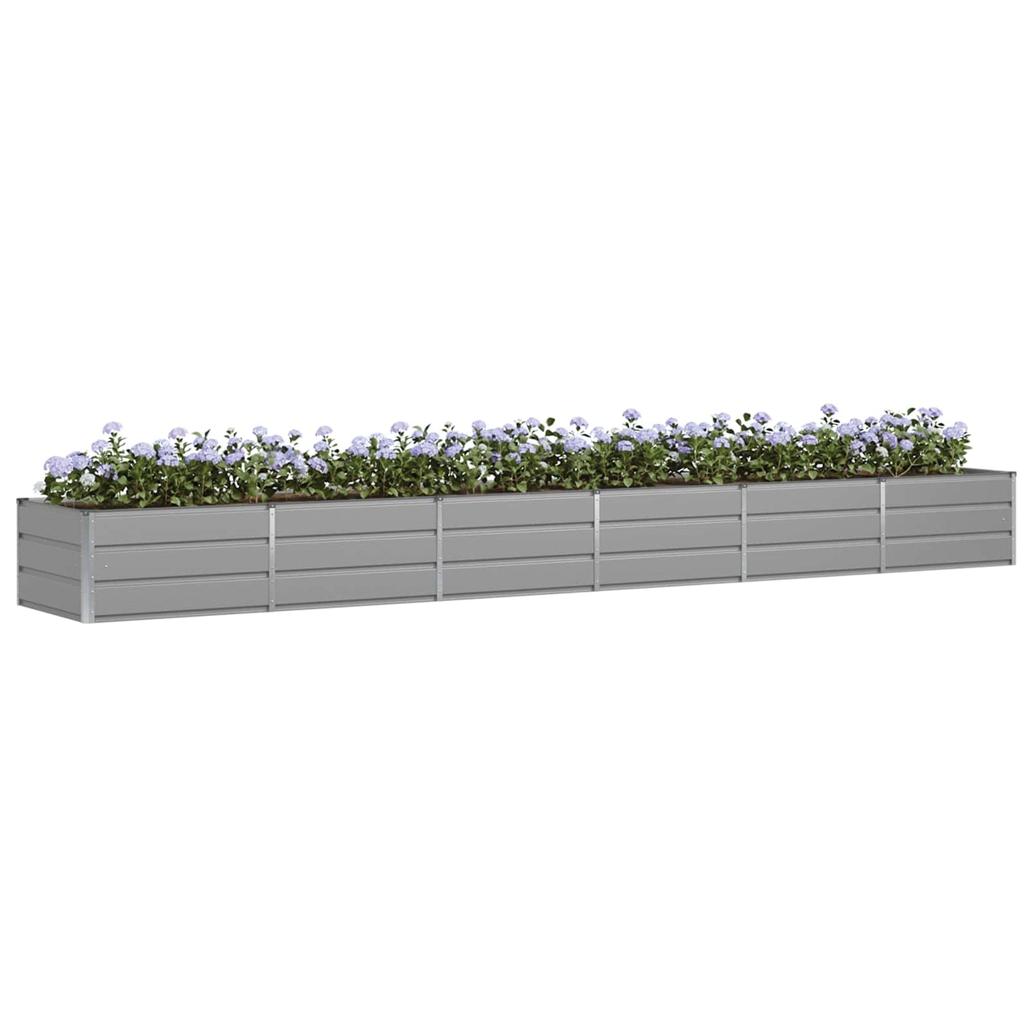 Jardinera Gris Claro 480 X 80 X 45 Cm Acero_2