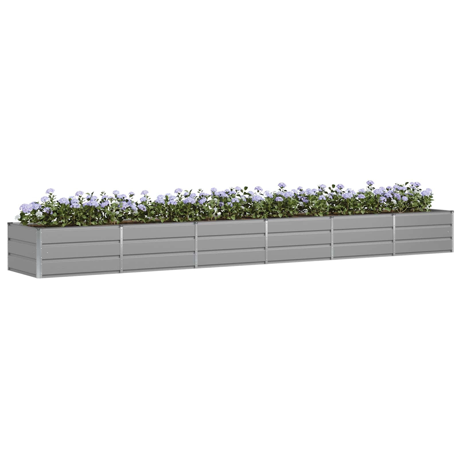 Jardinera Gris Claro 480 X 80 X 45 Cm Acero_2