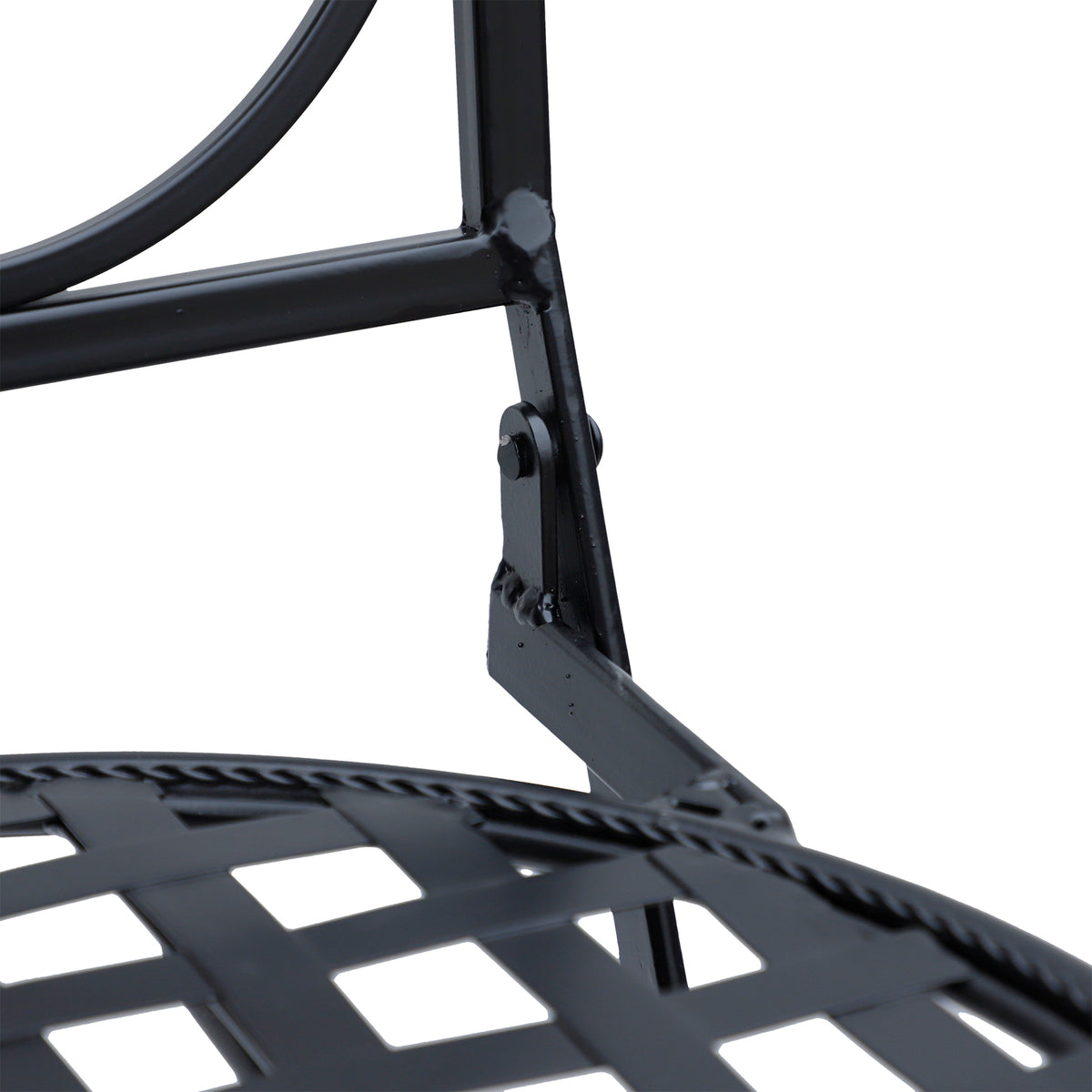 Outsunny Set De 2 Sillas Plegables De Jardín Bistro Silla Asiento Mosaico_4