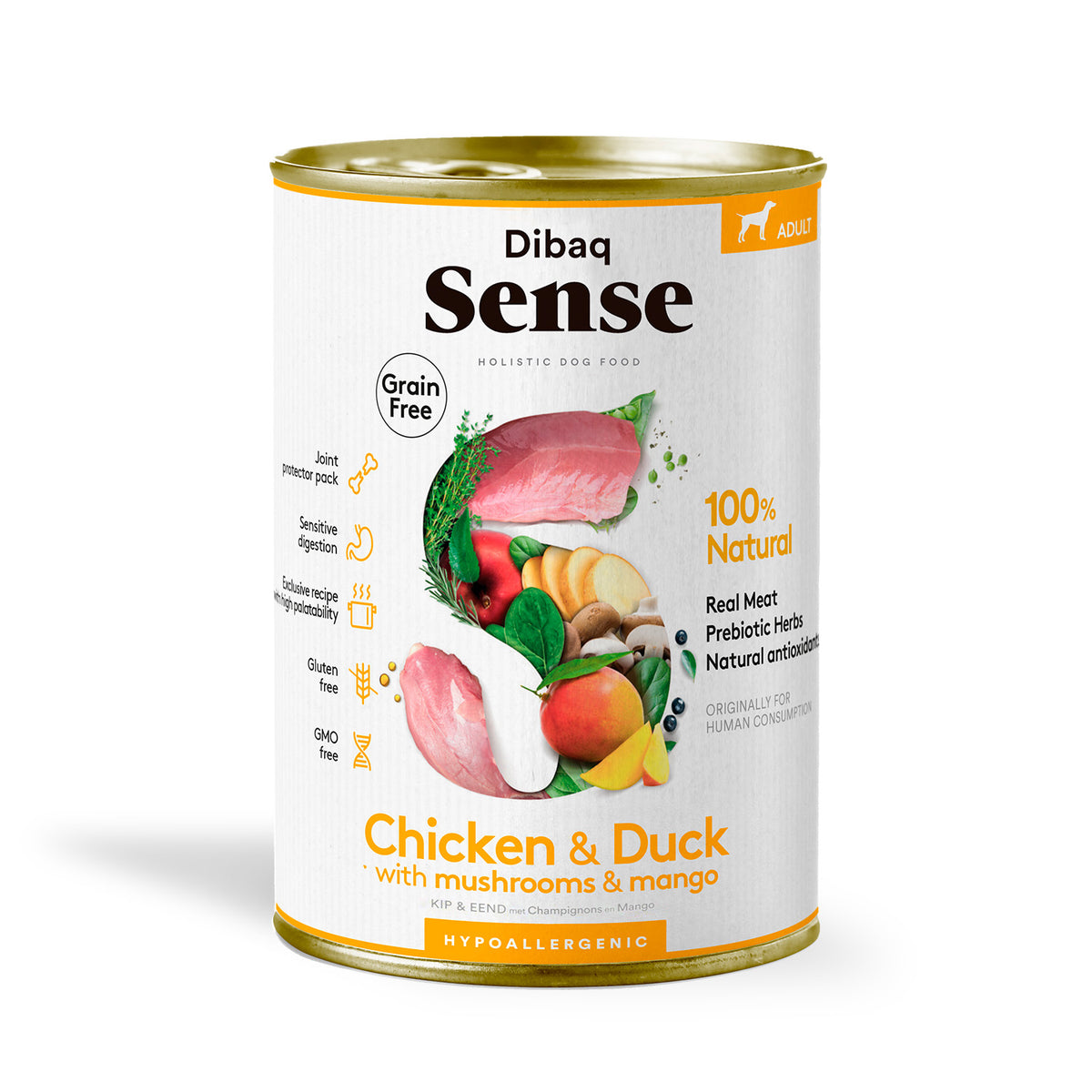 Dibaq Sense Lata Pollo Y Pato 380 G_0