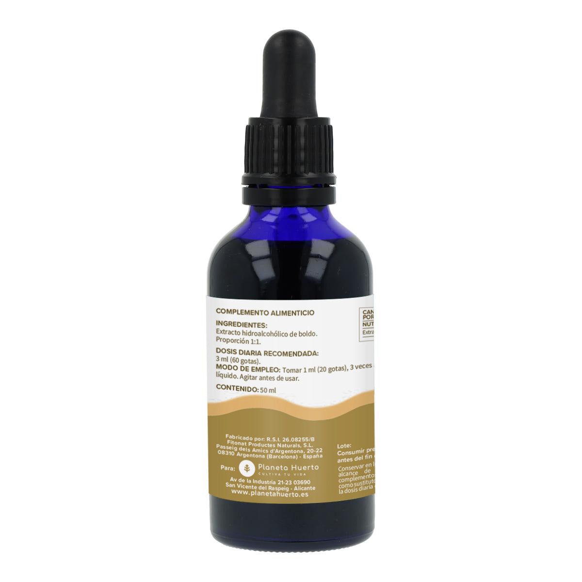 Extracto de Boldo Planeta Huerto 50 Ml.