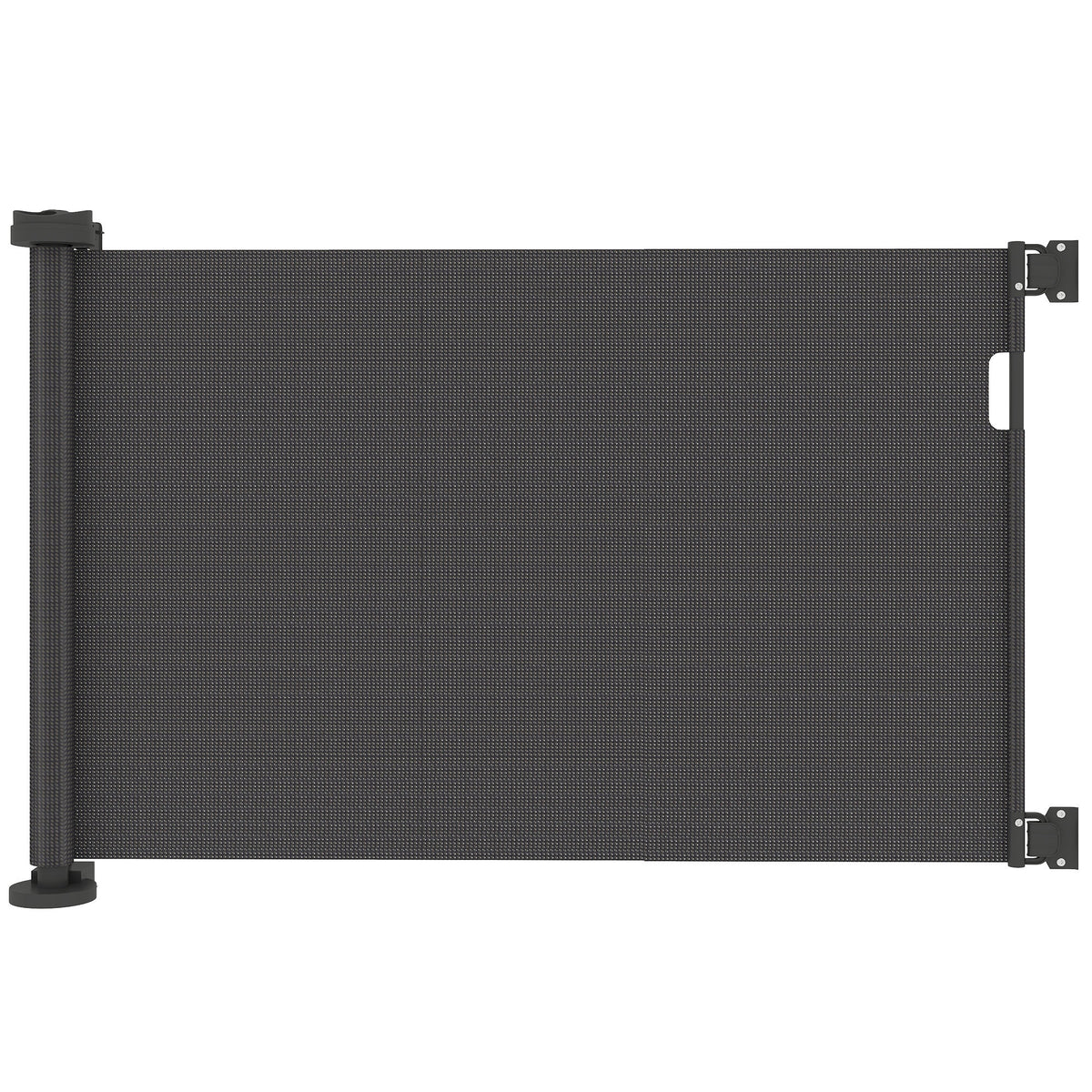 Pawhut Barrera De Seguridad Para Perros Retráctil 0-136 Cm Para Escaleras_0