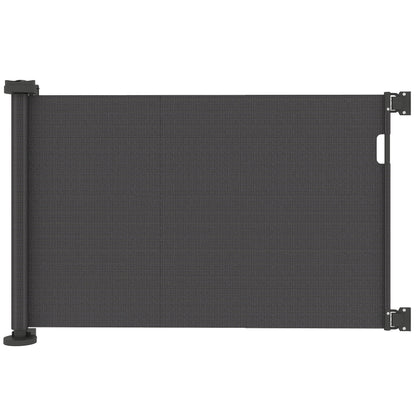 Pawhut Barrera De Seguridad Para Perros Retráctil 0-136 Cm Para Escaleras_0