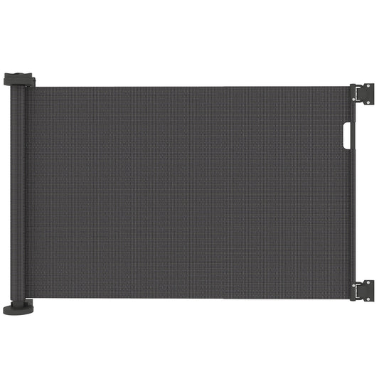 Pawhut Barrera De Seguridad Para Perros Retráctil 0-136 Cm Para Escaleras_0