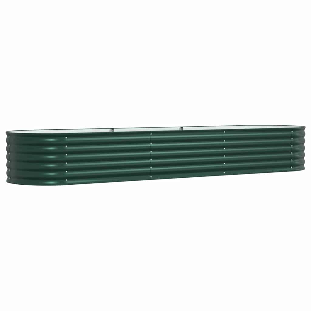 Cama Elevada Verde 320 X 80 X 44 Cm Acero_0