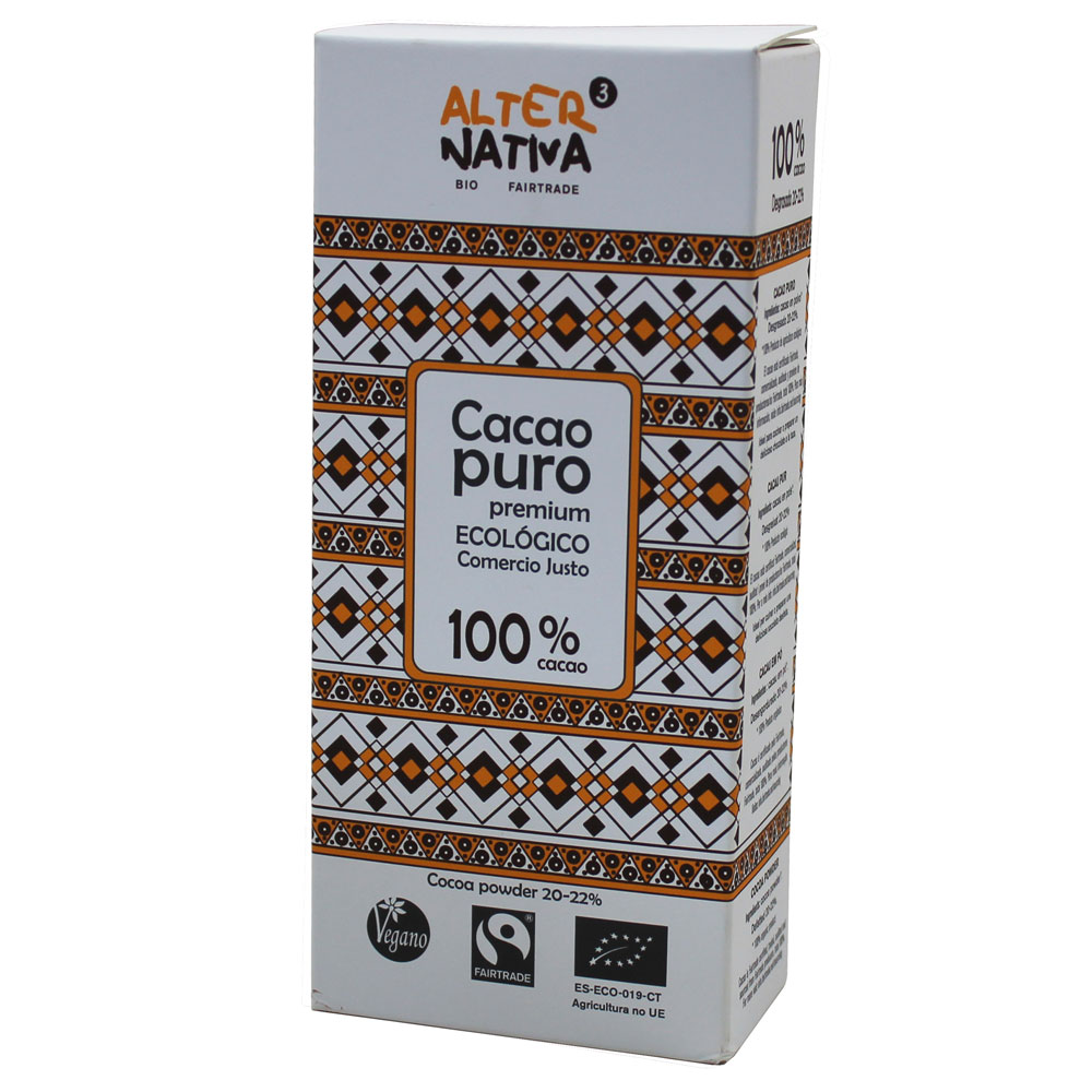 Cacao Puro Premium Bio Alternativa 150 g