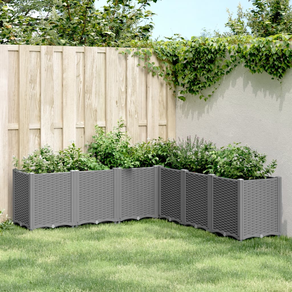 Jardinera Pp Gris Claro 160x160x53 Cm_1