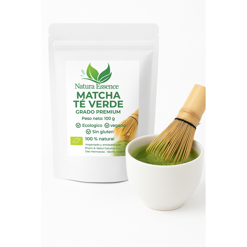 Té Matcha Japonés Grado Premium 100 G – Ecológico, Vegano Y Sin Gluten | 100 % Natural – Origen Japón_0