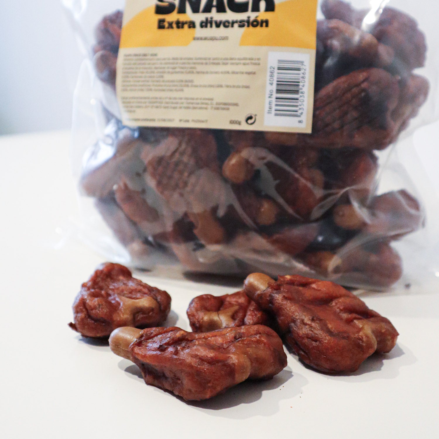 Snack Barbacoa Para Perro T-bone Wuapu (1kg-50ud)_2