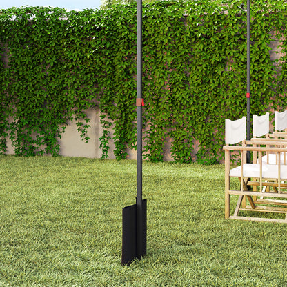 Outsunny Carpa Plegable Pop-up Gazebo 3x3 M Con Protección Uv 50+ Blanco_3