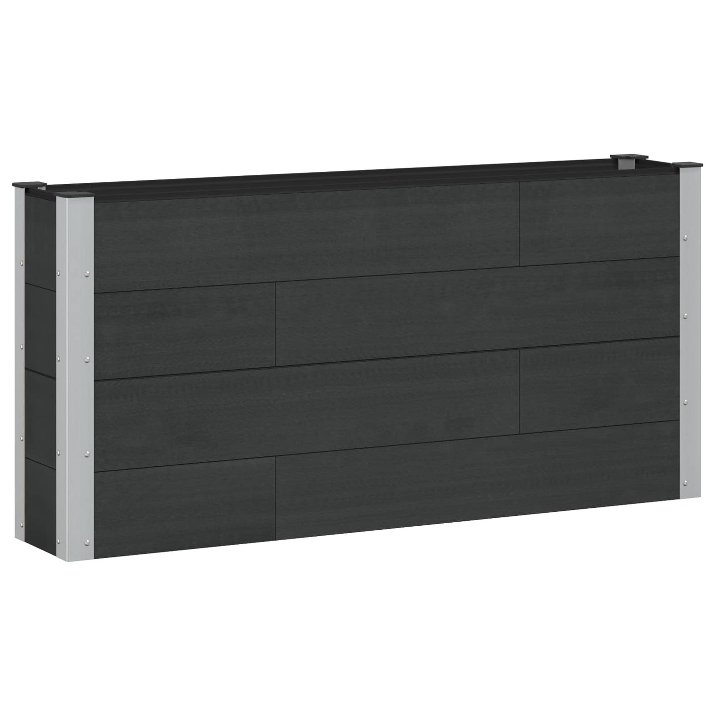 Arriate Elevado Negro 150 X 30 X 72 Cm_0