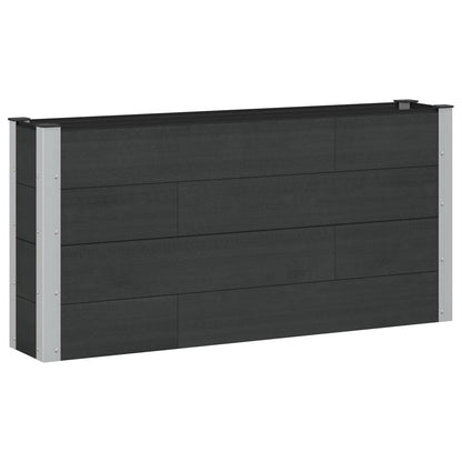Arriate Elevado Negro 150 X 30 X 72 Cm_0