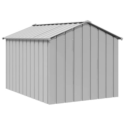 Caseta Para Perros Con Techo Acero Galvanizado 113x153x101 Cm_4