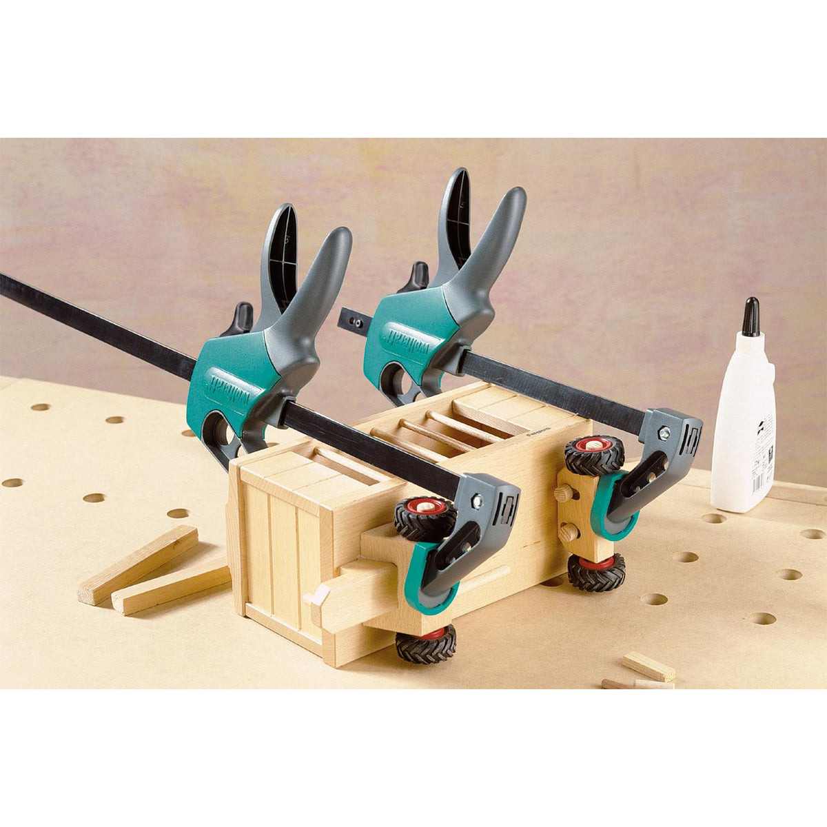 Sargento monomanual sujección 300mm Wolfcraft 3021000