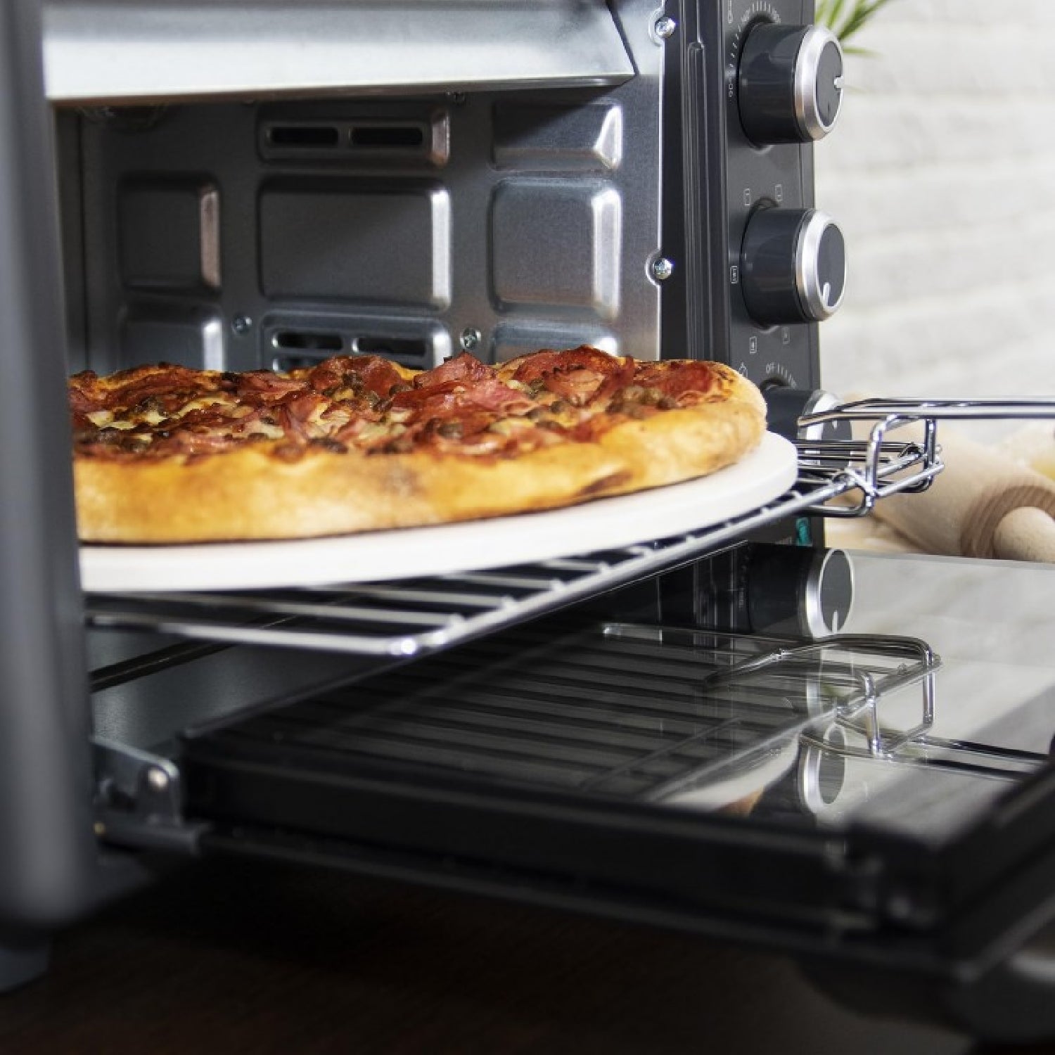 Cecotec Horno De Sobremesa Bake&toast 2600 Black 4pizza_2