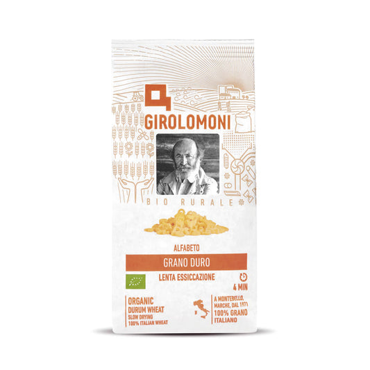 Letras de trigo bio Girolomoni 500g