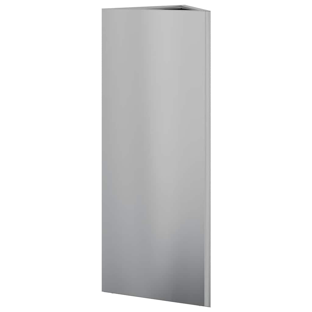 Jardinera Triangular Acero Galvanizado 30x26x75 Cm_5