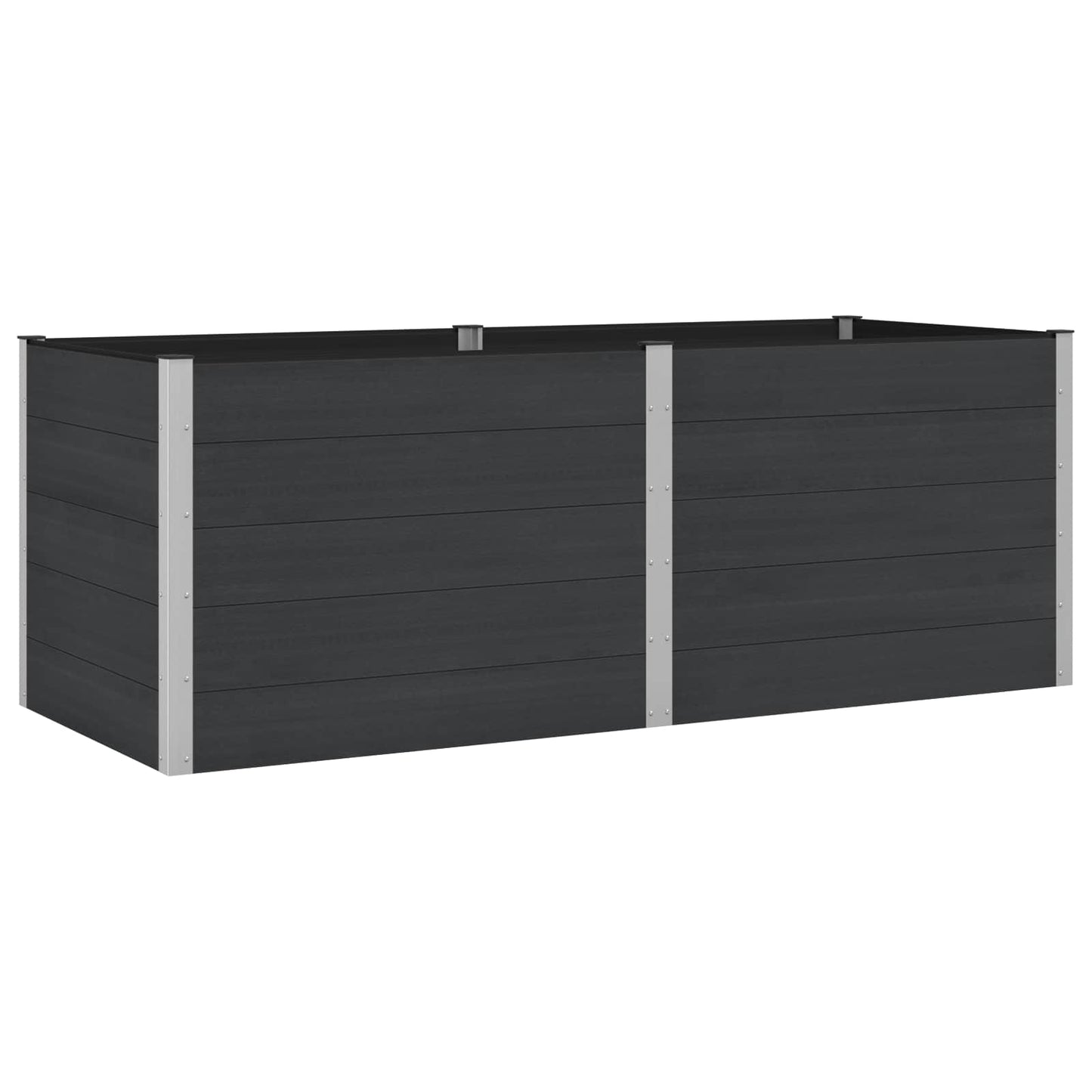 Arriate Elevado Negro 250 X 100 X 91 Cm_0